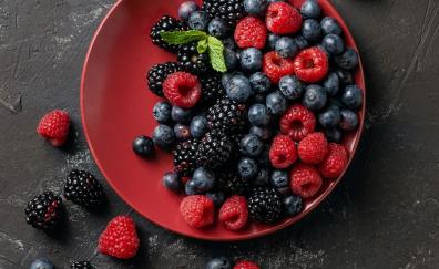 Berries, delicious fruits