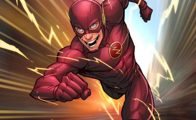 Speedster, the flash, dc comics, superhero