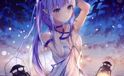 Fate/Stay Night, Fate series, anime girl, wet body