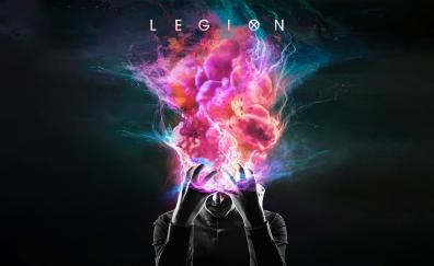 Legion, tv show, poster, colorful