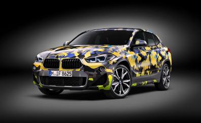 2018 BMW x2 Digital Camo, concept car