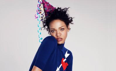 Rihanna, party cap, singer, celebrity