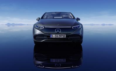 Mercedes-Benz EQS 450, 2021 electric car