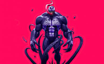 Venom, 2020, parasite, art