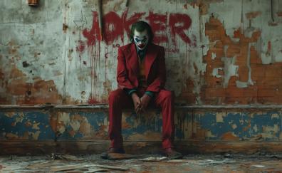 Sad joker, movie art