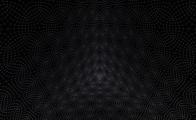 Pattern, optical illusion, dots