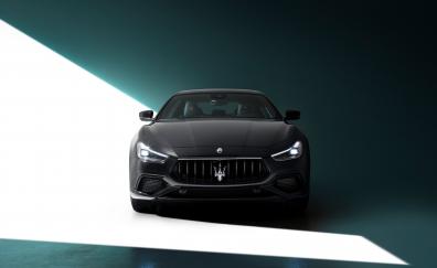 Black, 2021 Maserati Ghibli, luxury sedan