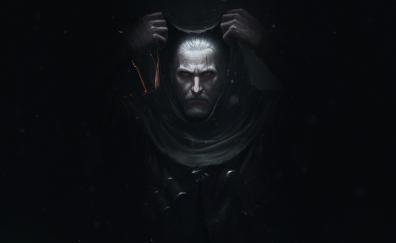 The Witcher 3: Wild Hunt, hunter, dark, poster