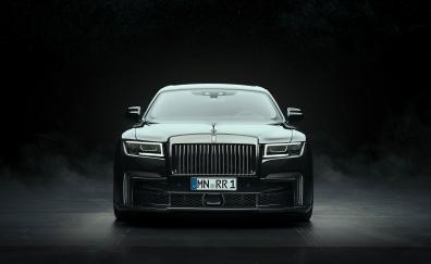 Front of car, Rolls-Royce Black Badge Ghost, 2022