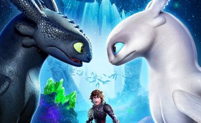How to Train Your Dragon: The Hidden World, 2019, movie, animation, dragons
