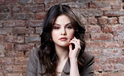 Gorgeous, brunette, Selena Gomez, 2021