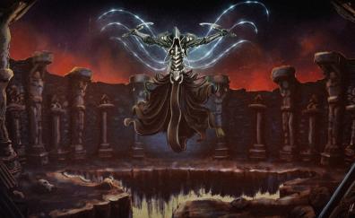 Monster, Malthael, Diablo III, game, art