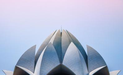 Lotus temple, architecture