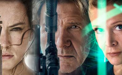 Star Wars: The Force Awakens, movie, celebrity, cast