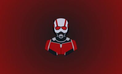 Ant-Man, minimalism, superhero, artwork