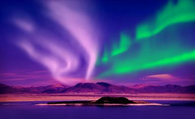 Northern Lights, Aurora Borealis, night, canada