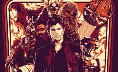 Artwork, Solo: A Star Wars Story, movie, poster