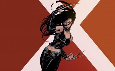 X-23, superhero, wolverine, x-men, marvel comics