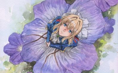Violet Evergarden, cute, art