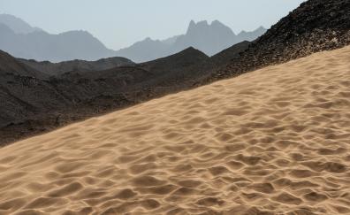 Desert, sand, landscape