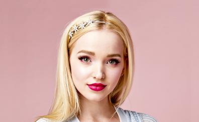 Pink lips, gorgeous, Dove Cameron