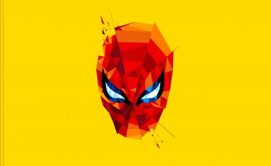 Spidey, spider-man, mask, artwork