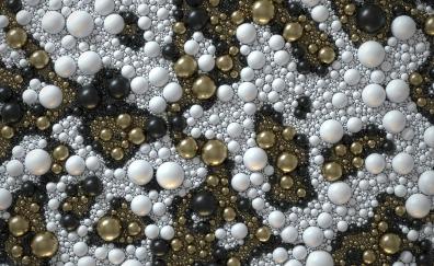 Abstract, texture, bubble, balls