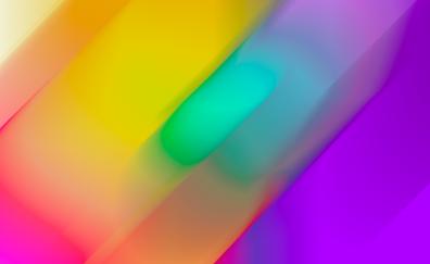 Abstract, colorful, blur, stripes