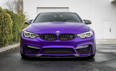 Vorsteiner BMW M4, purple, car
