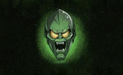 Sinister Green Goblin, helmet, marvel villain, 2022