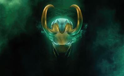 Loki Stark, iron horns, 2023