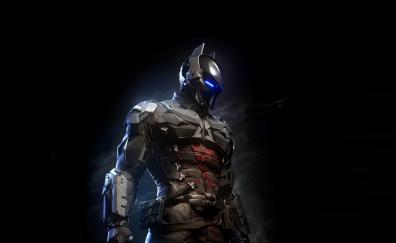 Wallpaper batman: arkham knight, batman, video game, dark, art desktop  wallpaper, hd image, picture, background, 68e7d5