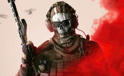 2024 game, Call of Duty: Modern Warfare III, skull design mask
