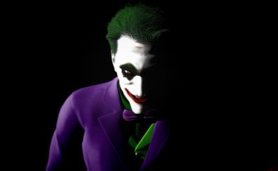 Joker, artwork, dark, super-villain