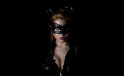 Catwoman, cosplay, girl model