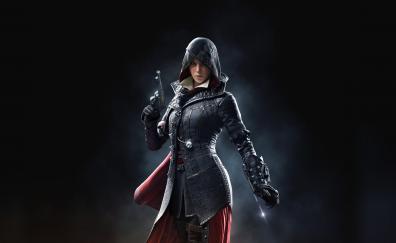 Assassin's Creed Syndicate, video game, girl warrior, art
