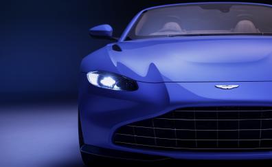 Aston Martin Vantage Roadster, headlight, 2020 car