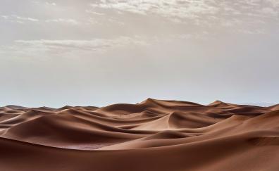 Landscape, desert dunes, nature
