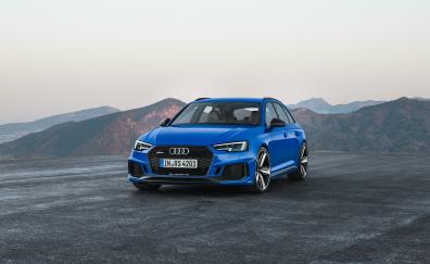 Luxrious, Blue, Audi RS4