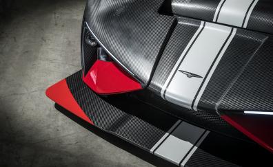 Techrules Ren RS, race car, headlight, 2018