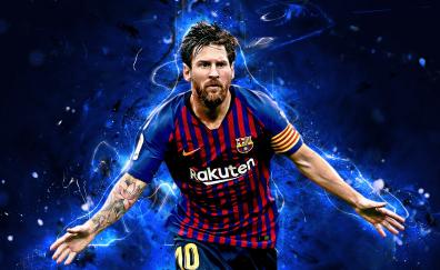 Artwork, footballer, celebrity, Lionel Messi
