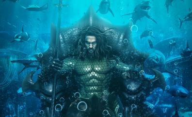 Aquaman, artwork, King of seas