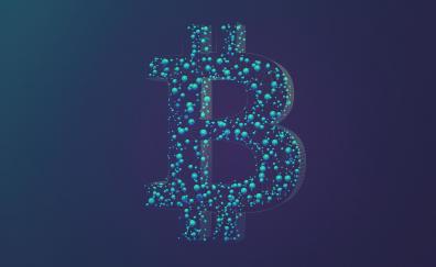 Bitcoin, currency, logo, money, minimal