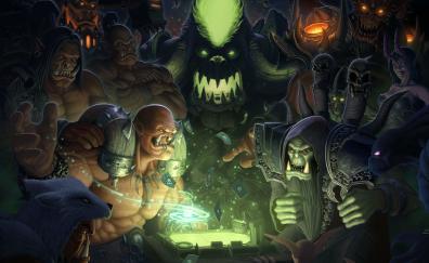 Hearthstone: heroes of warcraft, play, video game