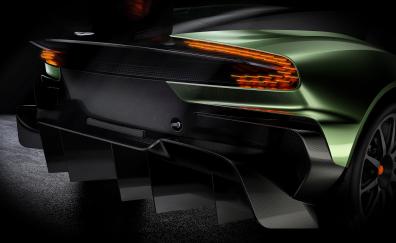 Aston martin vulcan, super-car, taillights