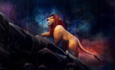 Remember, who you are! Lion King, art