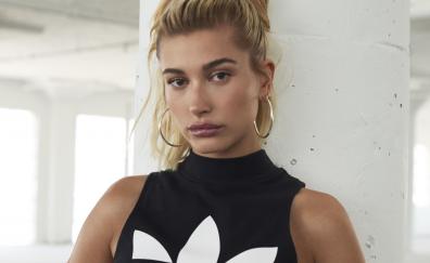 Hailey Baldwin, 2018, celebrity, Adidas x campaign
