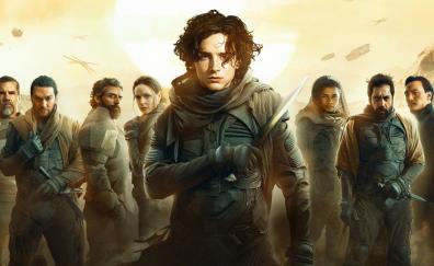 Dune, 2021 sci-fi movie, poster