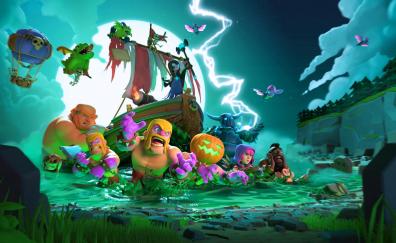 Clash of Clans, mobile game, Halloween