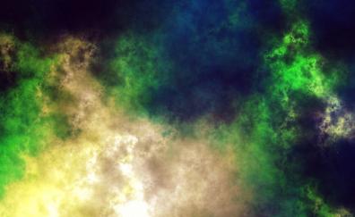 Nebula, colorful, clouds, abstraction
